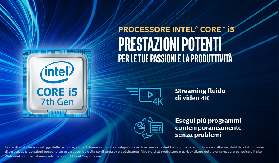PC/Workstation Microtech e-cube Intel® Core™ i5 i5-7200U 4 GB DDR4L-SDRAM 120 SSD Ubuntu Linux Mini PC Nero [EC19ALB/4120M2SU]