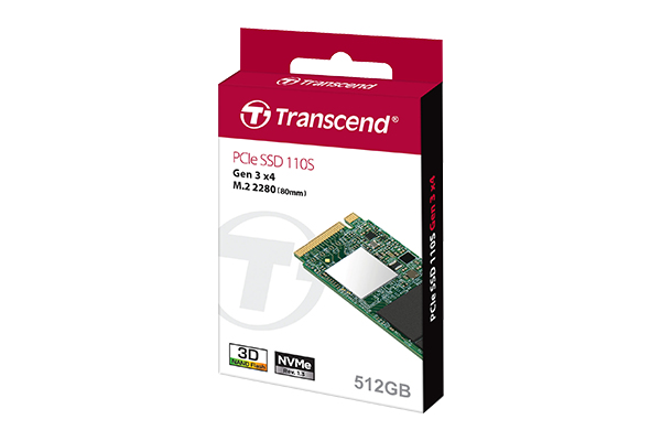 SSD Transcend 110S M.2 256 GB PCI Express 3.0 3D NAND NVMe [TS256GMTE110S]