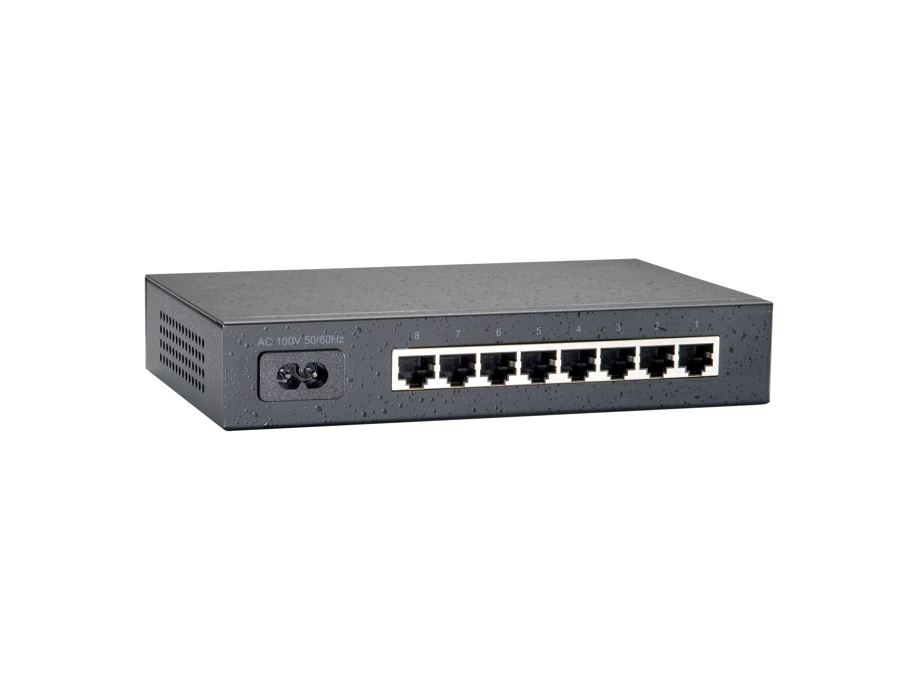 LevelOne GSW-0809 switch di rete Non gestito Gigabit Ethernet (10/100/1000) Grigio [GSW-0809]