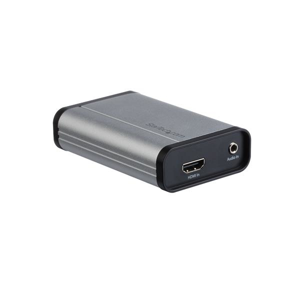 Scheda di acquisizione video StarTech.com acquiszione da HDMI a USB C 1080p 60fps - UVC Acquisizione esterna 3.0 Type-C Capture/Live Streaming Adattatore per registratore audio/video Funziona con USB-C/USB-A/Thunderbolt 3 [UVCHDCAP]