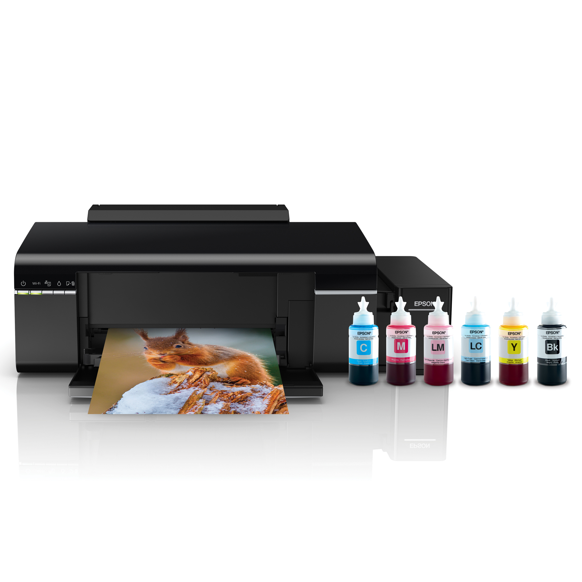 Stampante inkjet Epson L805 stampante a getto d'inchiostro A colori 5760 x 1440 DPI A4 Wi-Fi [C11CE86401]