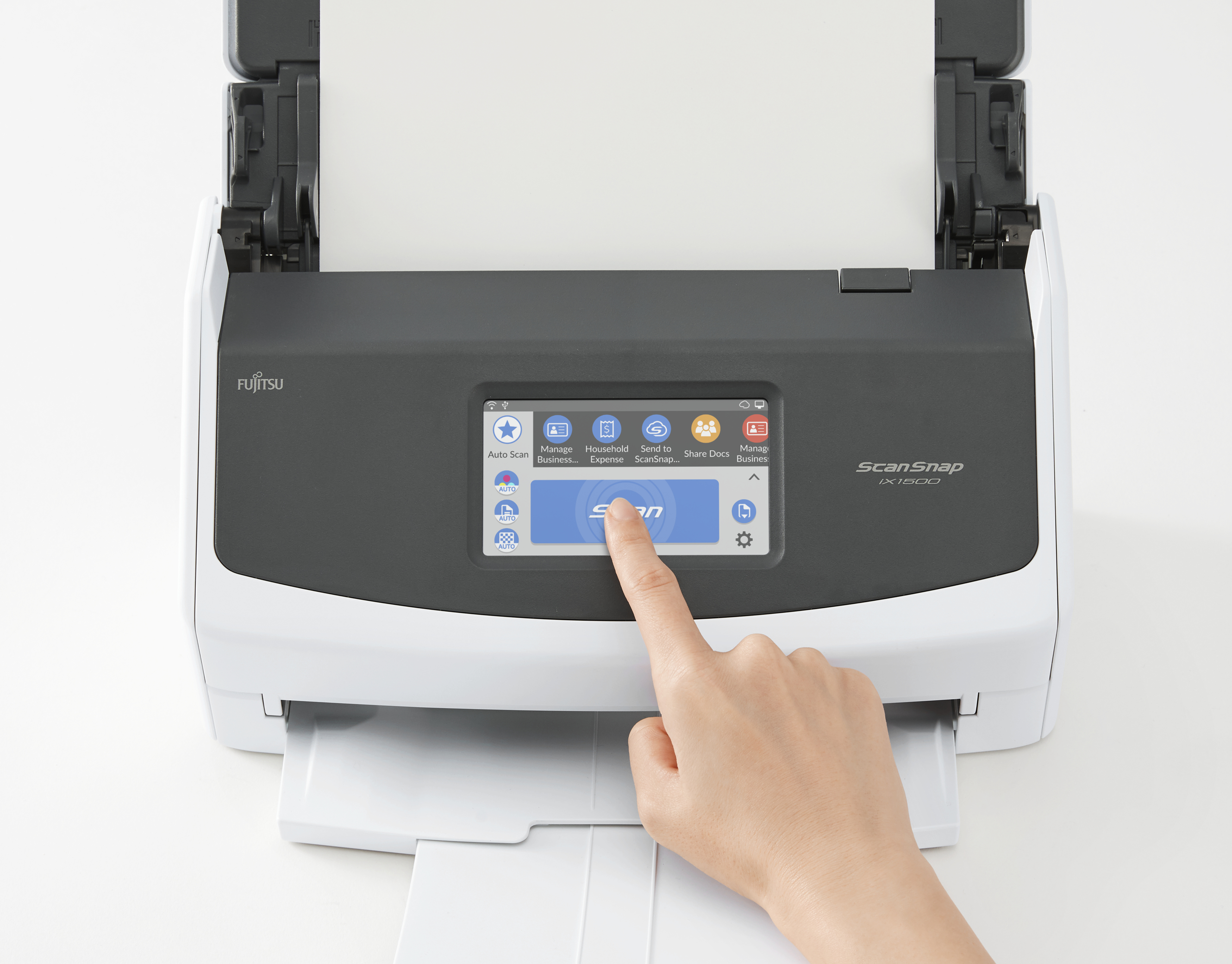 Fujitsu ScanSnap iX1500 ADF + scanner ad alimentazione manuale 600 x DPI A3 Bianco [PA03770-B001]