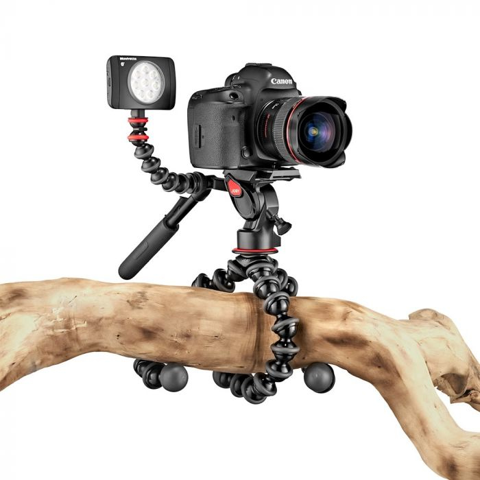 Joby GorillaPod 5K Video PRO treppiede Fotocamere digitali/film 3 gamba/gambe Nero, Rosso