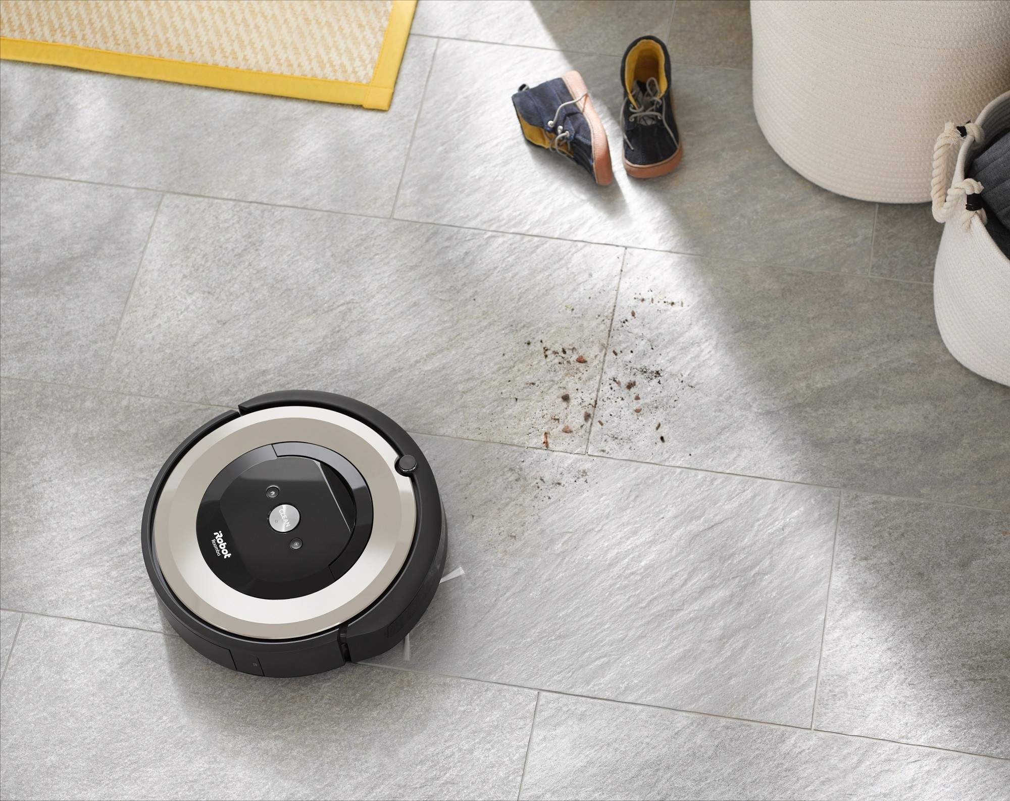iRobot Roomba e5152 aspirapolvere robot Nero, Rame