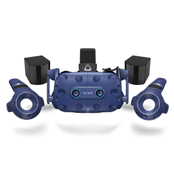 Visore HTC VIVE Pro Eye Occhiali immersivi FPV Nero, Blu [99HARJ002-00]