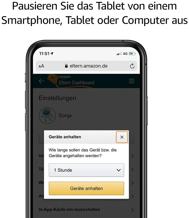 Tablet Amazon Fire 7 Kids Edition 16 GB 17,8 cm (7