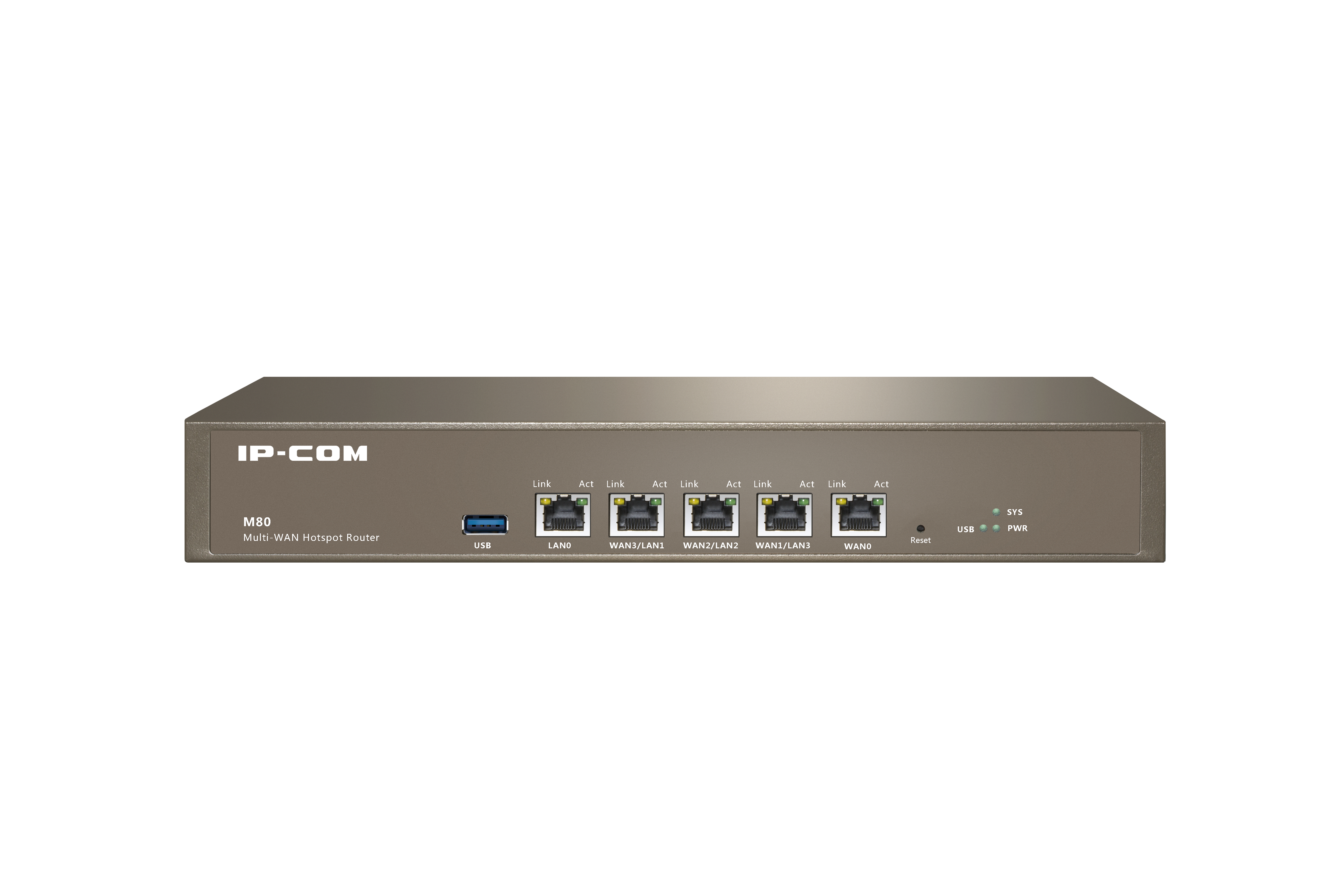 IP-COM Networks M80 router cablato Gigabit Ethernet Bronzo [M80]