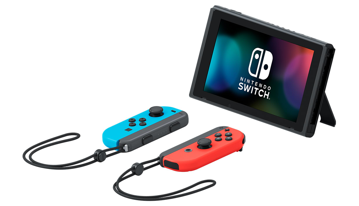 Console portatile Nintendo Switch Rosso neon/Blu neon, schermo 6,2 pollici [10002207]