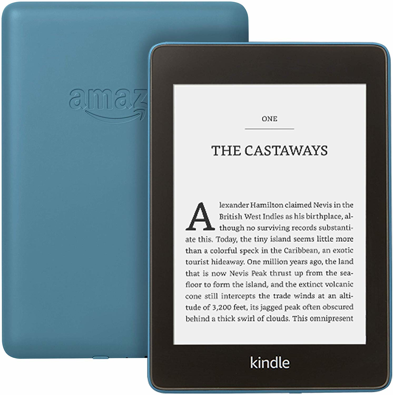 Lettore eBook Amazon Kindle Paperwhite lettore e-book Touch screen 8 GB Wi-Fi Blu [B07S3844V8]