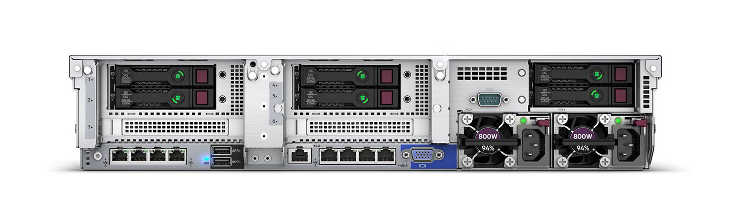 HPE ProLiant DL380 Gen10 server Armadio (2U) Intel® Xeon® Silver 4210 2,2 GHz 32 GB DDR4-SDRAM 500 W [P20174-B21] SENZA SISTEMA OPERATIVO