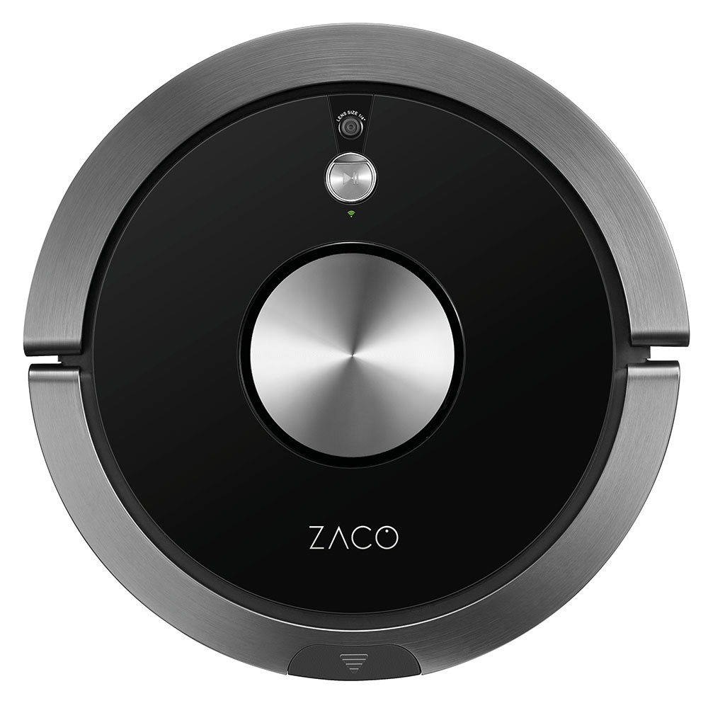 Zaco Robot A9s aspirapolvere robot 0,6 L Nero, Carbonio [501737]