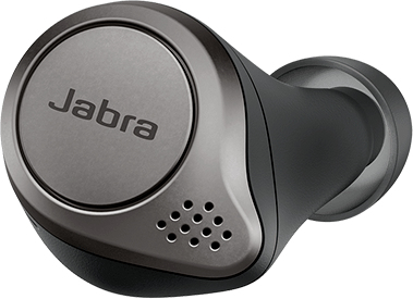 Cuffia con microfono Jabra Elite 75t Auricolare True Wireless Stereo (TWS) In-ear Musica e Chiamate Bluetooth Nero, Titanio [100-99090000-60]