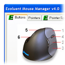 Evoluent VM4S mouse USB tipo A [VM4S]
