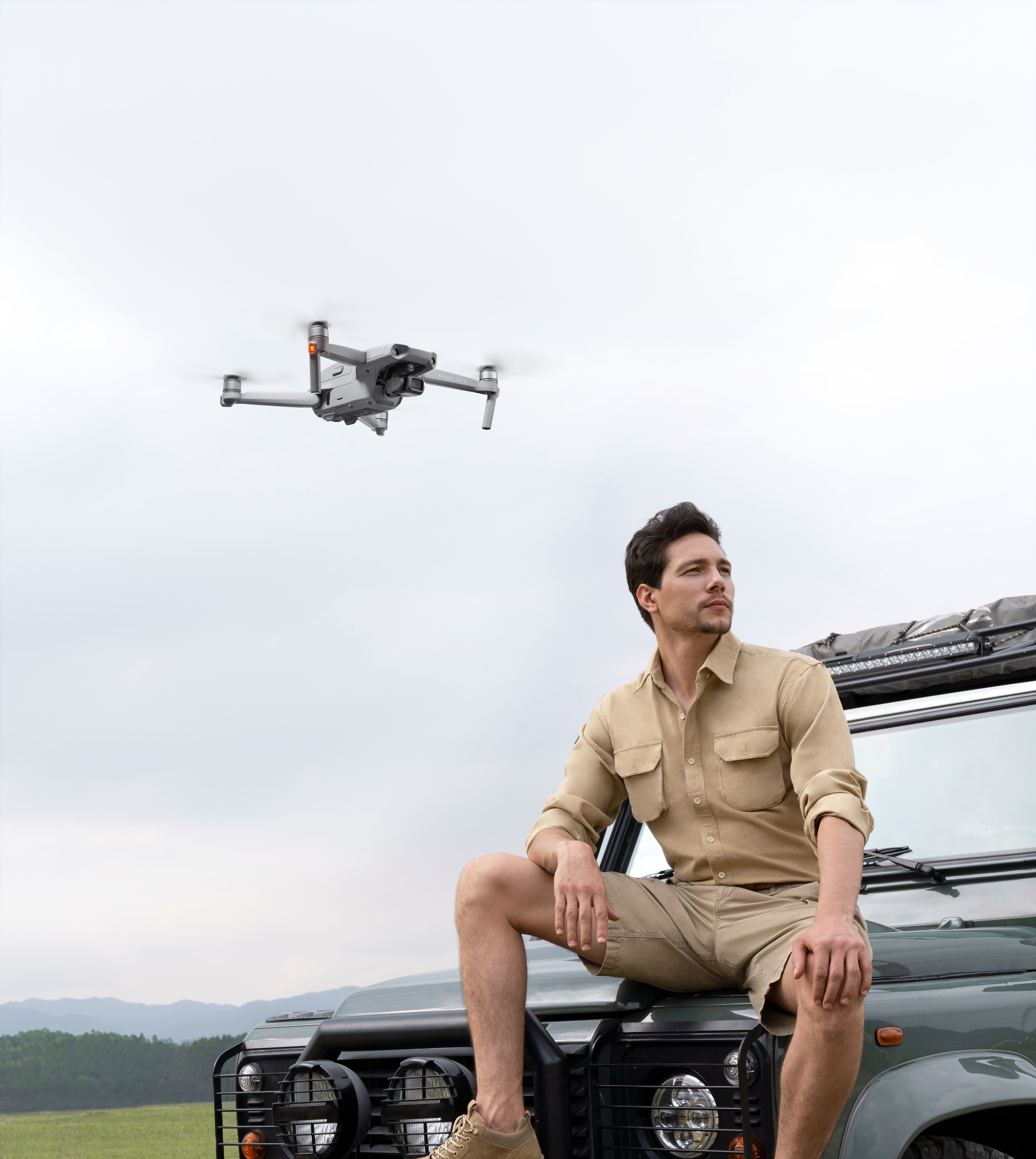 Drone con fotocamera DJI Mavic Air 2 Fly More Combo 4 rotori Quadrirotore 48 MP 3840 x 2160 Pixel 3500 mAh Grigio [CP.MA.00000169.01]
