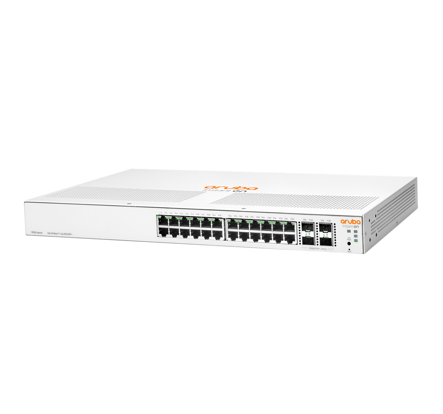 Switch di rete Hewlett Packard Enterprise Aruba Instant On 1930 Gestito L2+ Gigabit Ethernet (10/100/1000) 1U Bianco [JL682A]