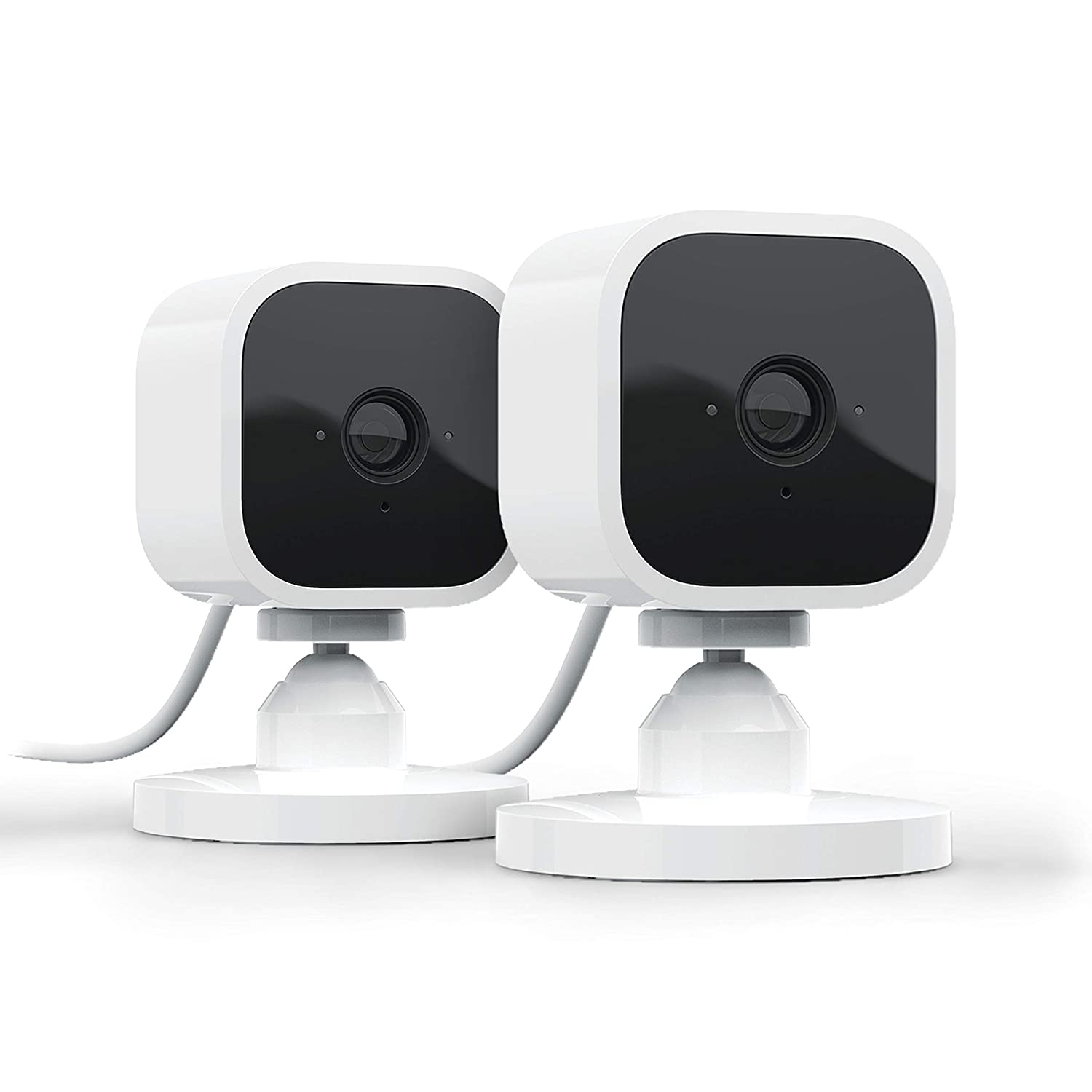Telecamera di sicurezza Blink Mini | Compact indoor plug-in smart security camera, 1080p HD video, motion detection, Works with Alexa 2 Cameras [B07X7CQBJP?UK]