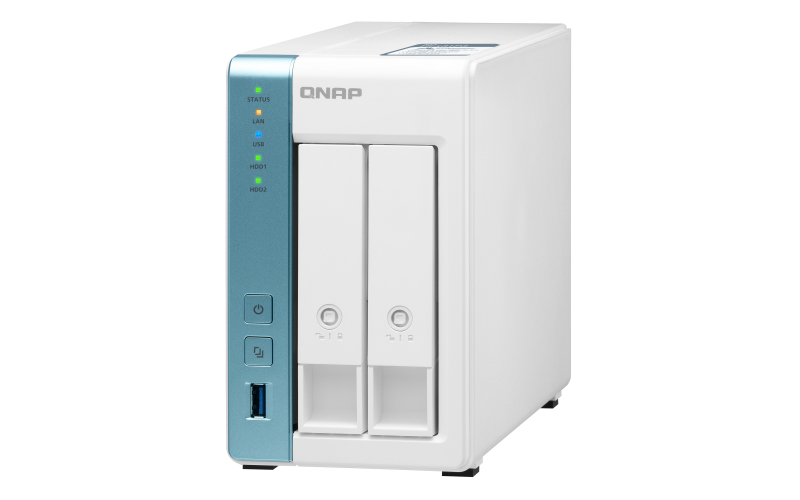 Server NAS QNAP TS-231P3 Tower Collegamento ethernet LAN Turchese, Bianco Alpine AL-214 [TS-231P3-4G]