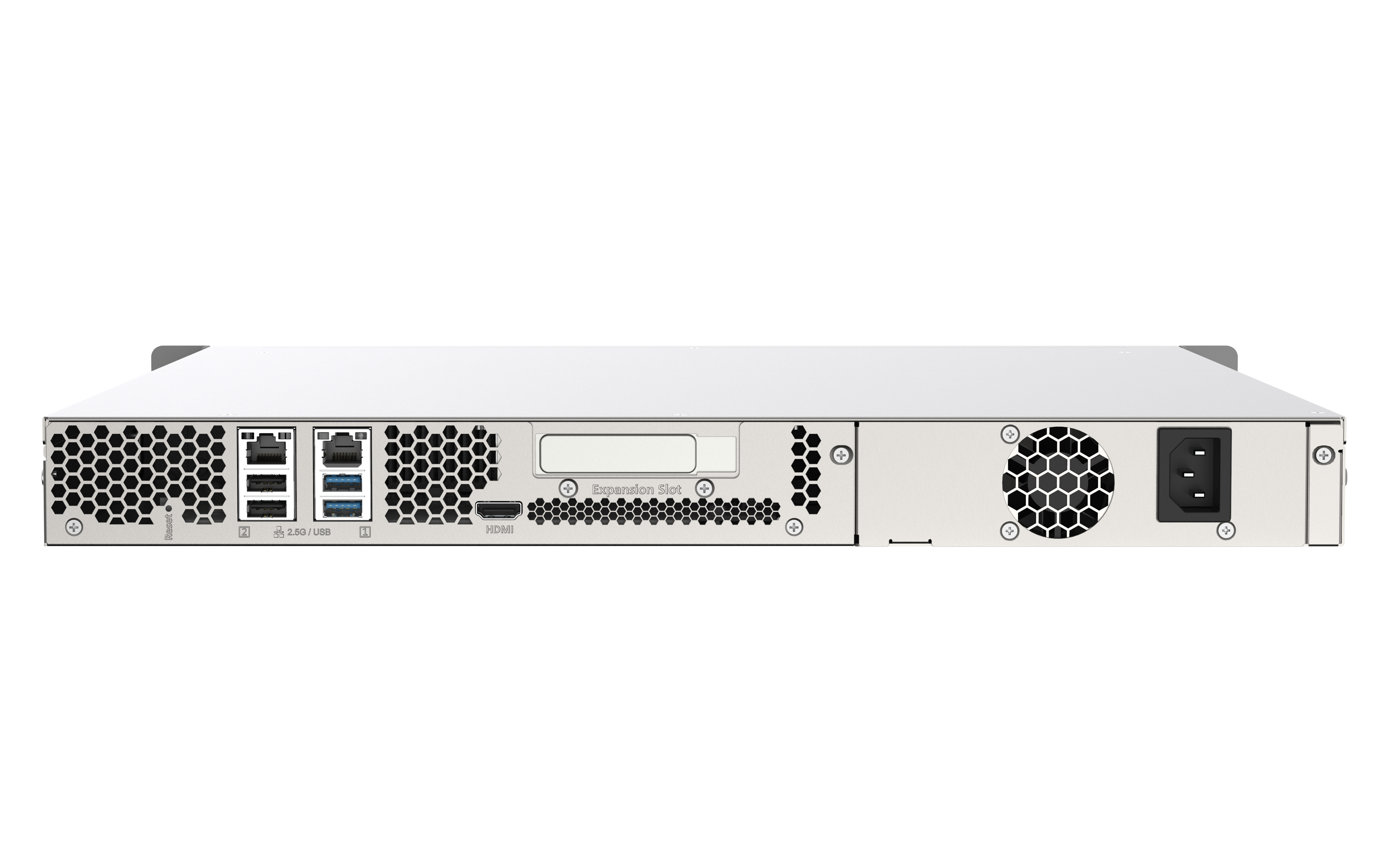 Server NAS QNAP TS-453DU Rack (1U) Collegamento ethernet LAN Nero, Grigio J4125 [TS-453DU-4G]