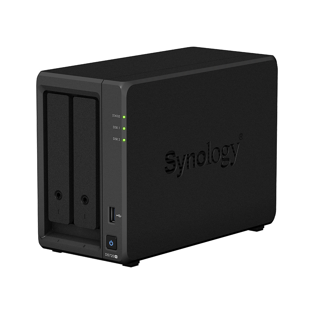 Server NAS Synology DiskStation DS720+ Desktop Collegamento ethernet LAN Nero J4125 [DS720+/16TB-N300]