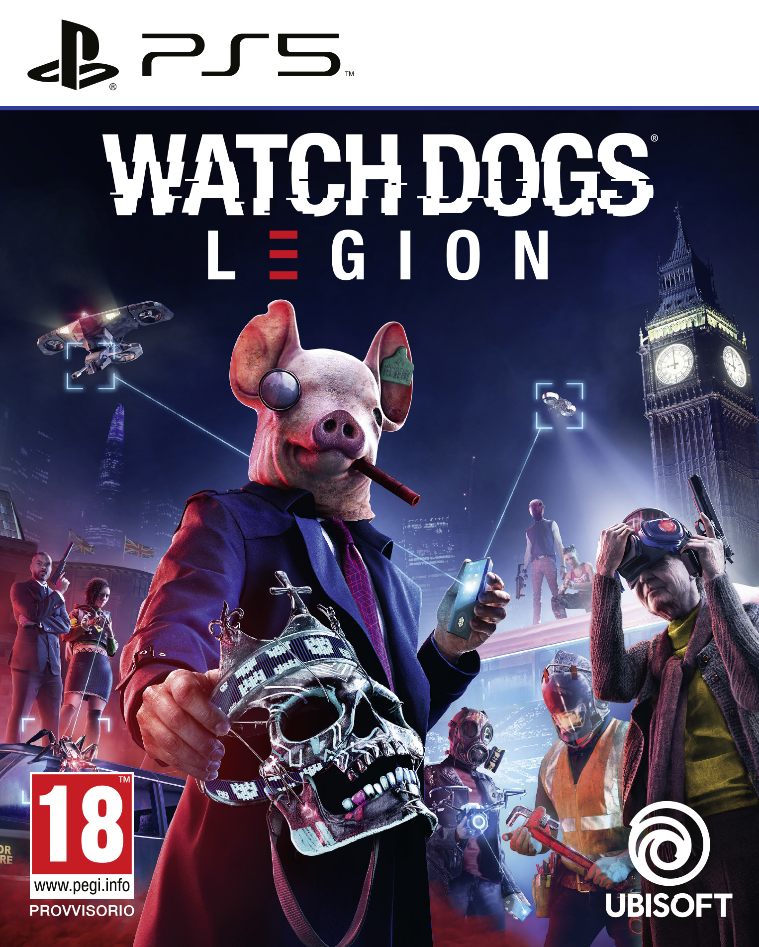Videogioco Ubisoft Watch Dogs Legion, PS5 Standard Inglese, ITA PlayStation 5 [300117110]
