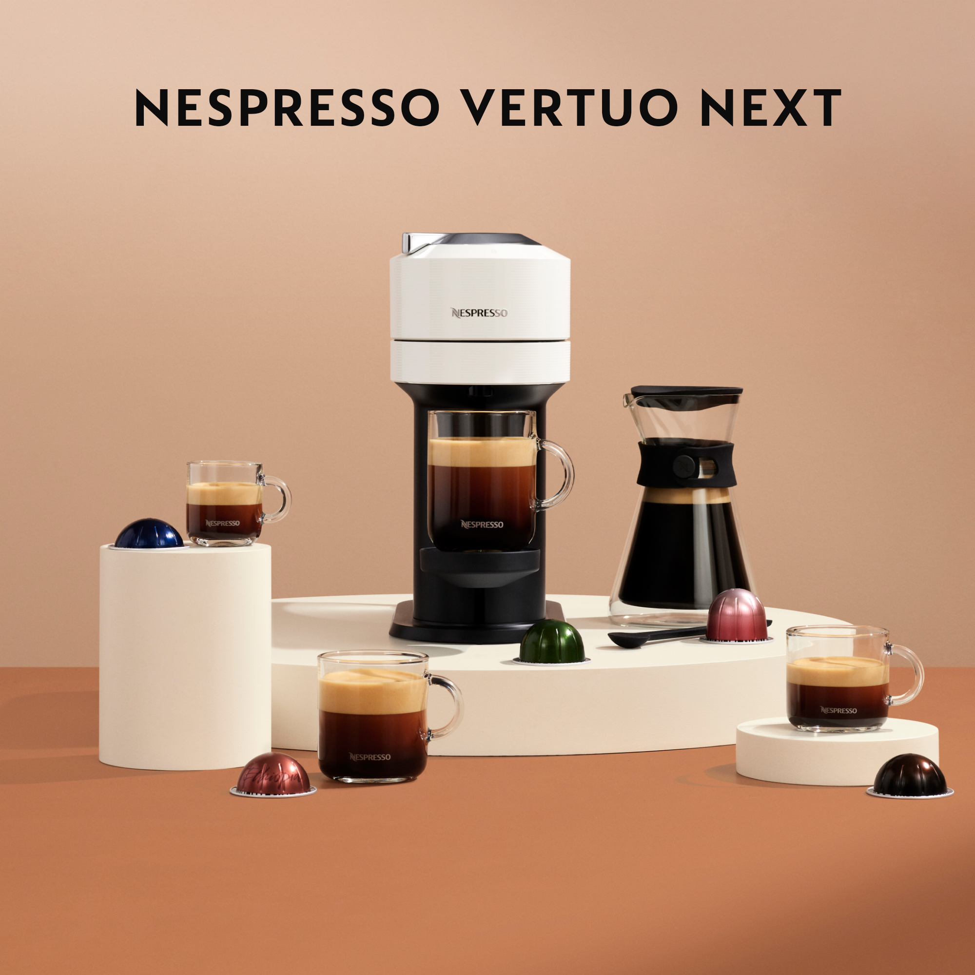 SCOPRI LE OFFERTE ONLINE SU De'Longhi Nespresso Vertuo ENV 120.GY macchina  per caffè Automatica/Manuale Macchina a capsule 1,1 L [ENV 120.GY]