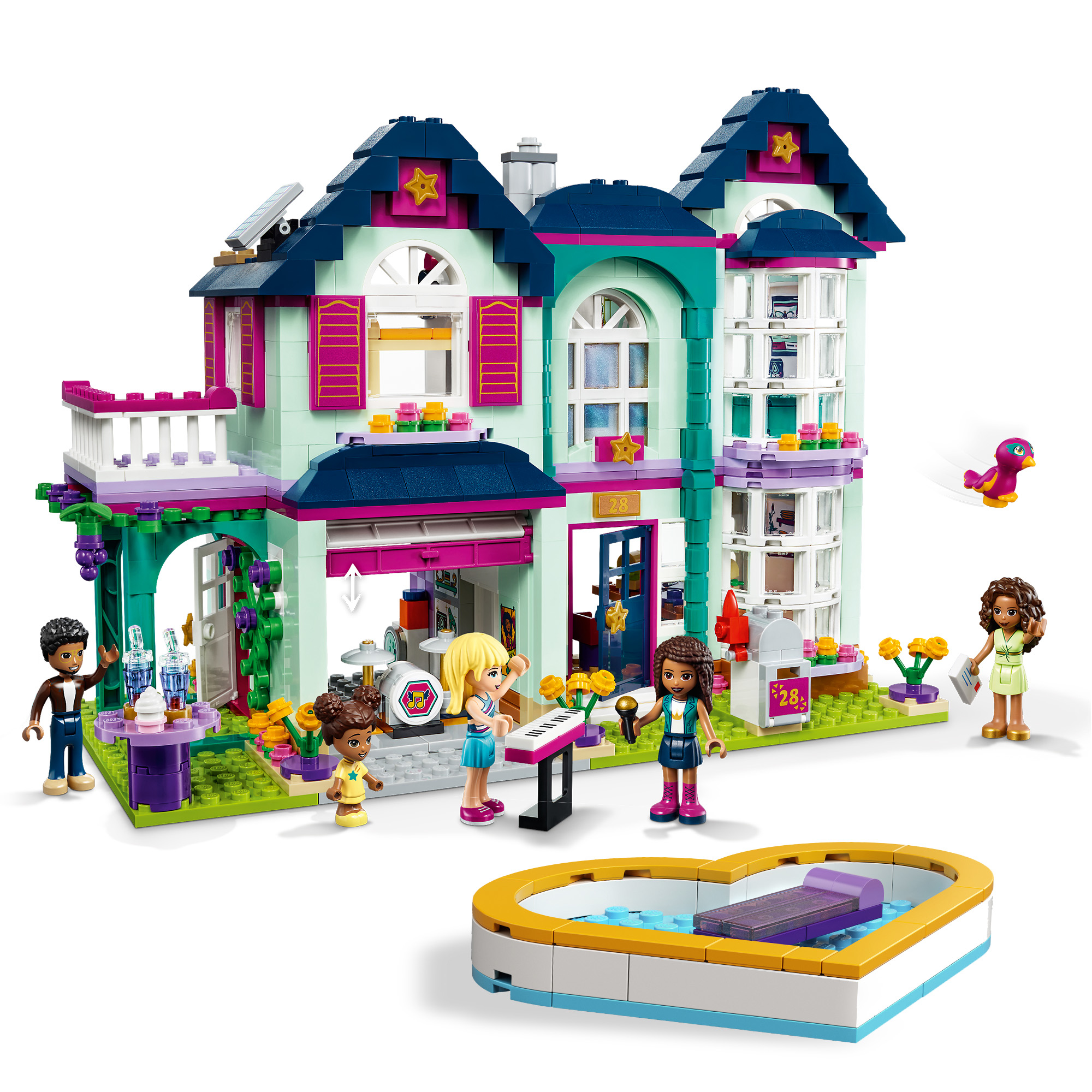 LEGO Friends La villetta familiare di Andrea [41449]