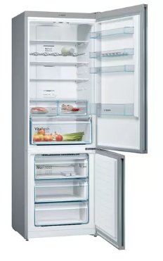 Bosch Serie 4 KGN49XIEA frigorifero con congelatore Libera installazione 435 L A++ Acciaio inossidabile [KGN49XIEA]