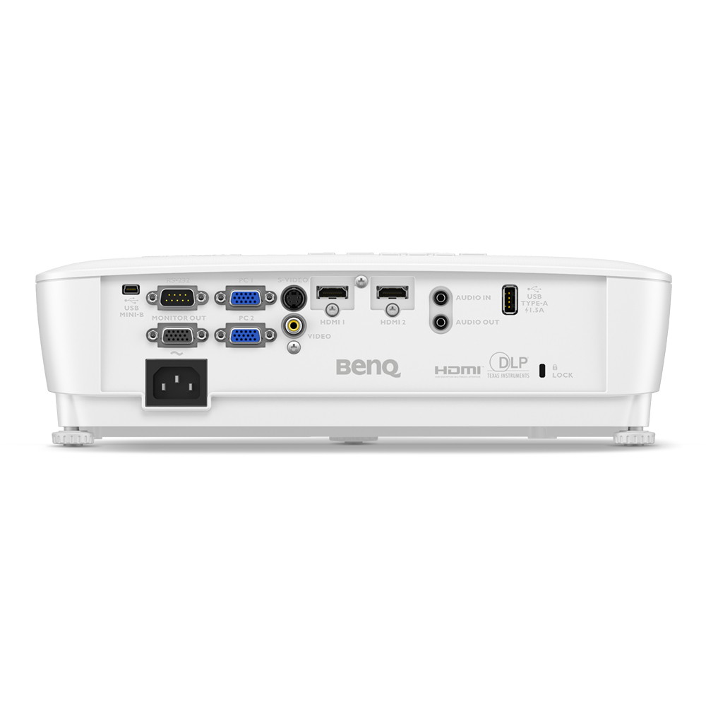 BenQ MS536 videoproiettore Proiettore a raggio standard 4000 ANSI lumen DLP SVGA (800x600) Bianco [9H.JN677.33E]