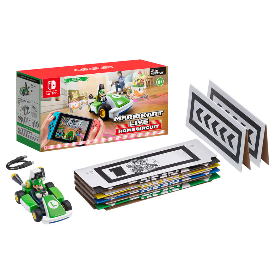 Nintendo Mario Kart Live: Home Circuit Luigi Set modellino radiocomandato (RC) Ideali alla guida Motore elettrico [10004631]
