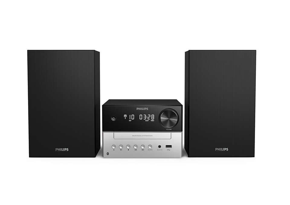 Philips TAM3205 Microsistema audio per la casa 18 W Nero, Argento [TAM3205/12]