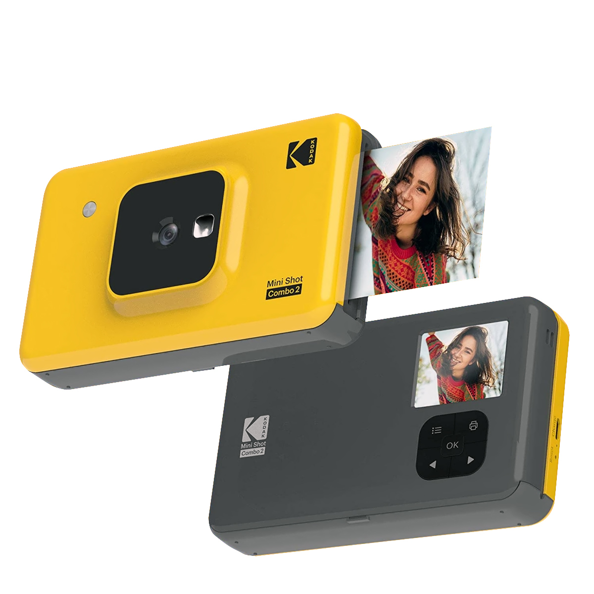 Fotocamera a stampa istantanea Kodak Mini Shot Combo 2 yellow 53,4 x 86,5 mm CMOS Giallo [5525010]