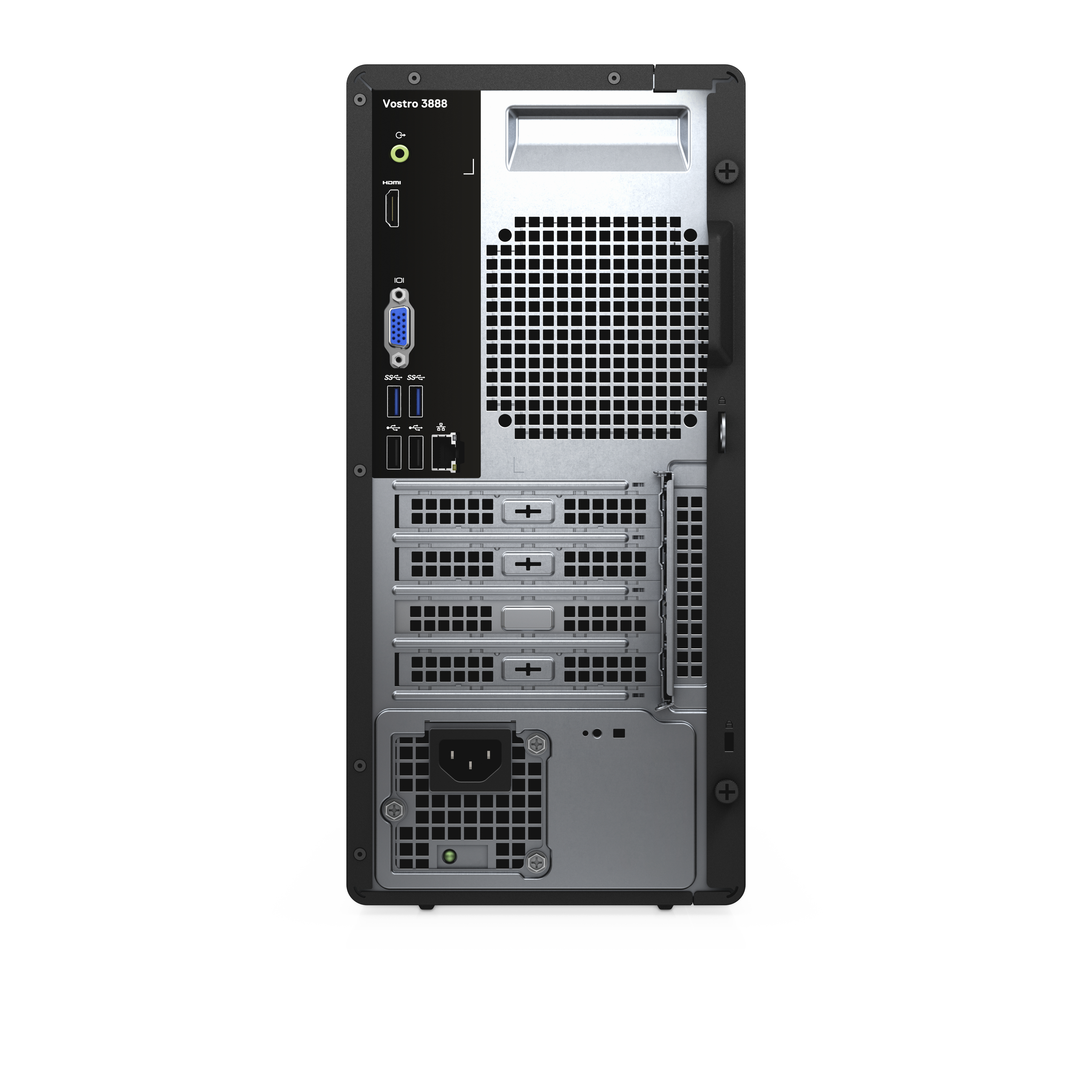 PC/Workstation DELL Vostro 3888 Intel® Core™ i5 di decima generazione i5-10400 8 GB DDR4-SDRAM 256 SSD Mini Tower Nero PC Windows 10 Pro [921K3]