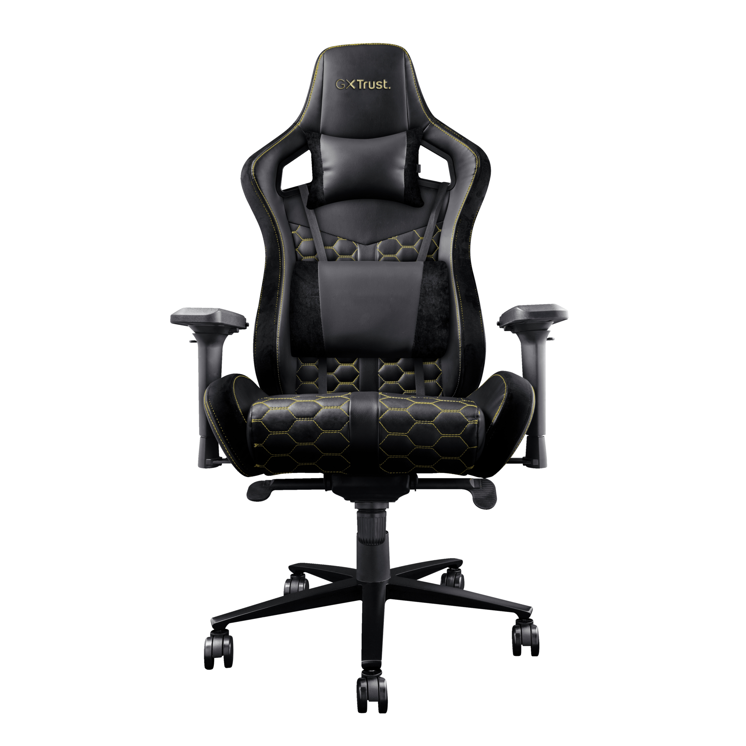 Sedia da gamer Trust GXT 712 Resto Pro per gaming universale Nero, Giallo [23784]