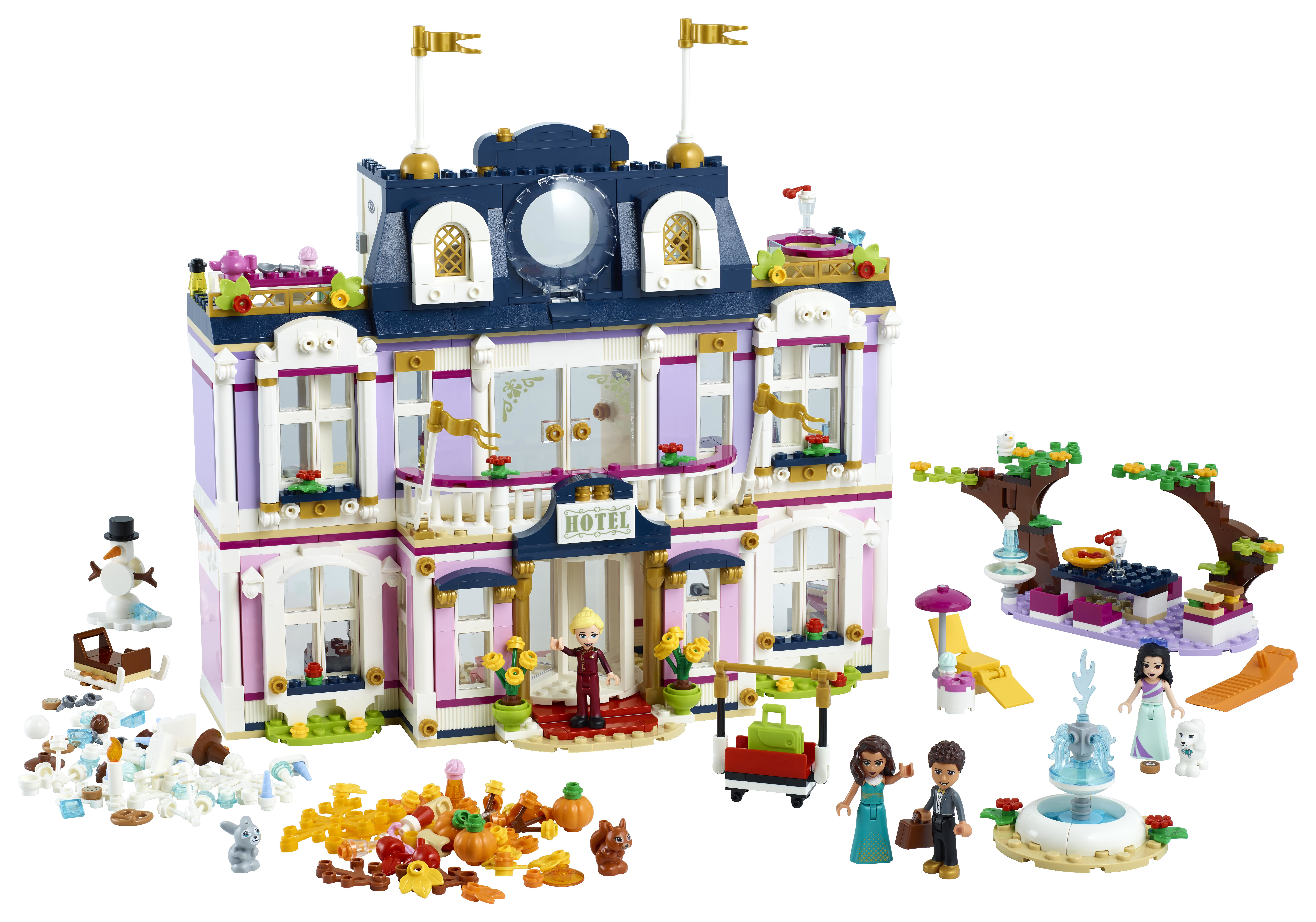 LEGO Friends Grand Hotel di Heartlake City [41684]