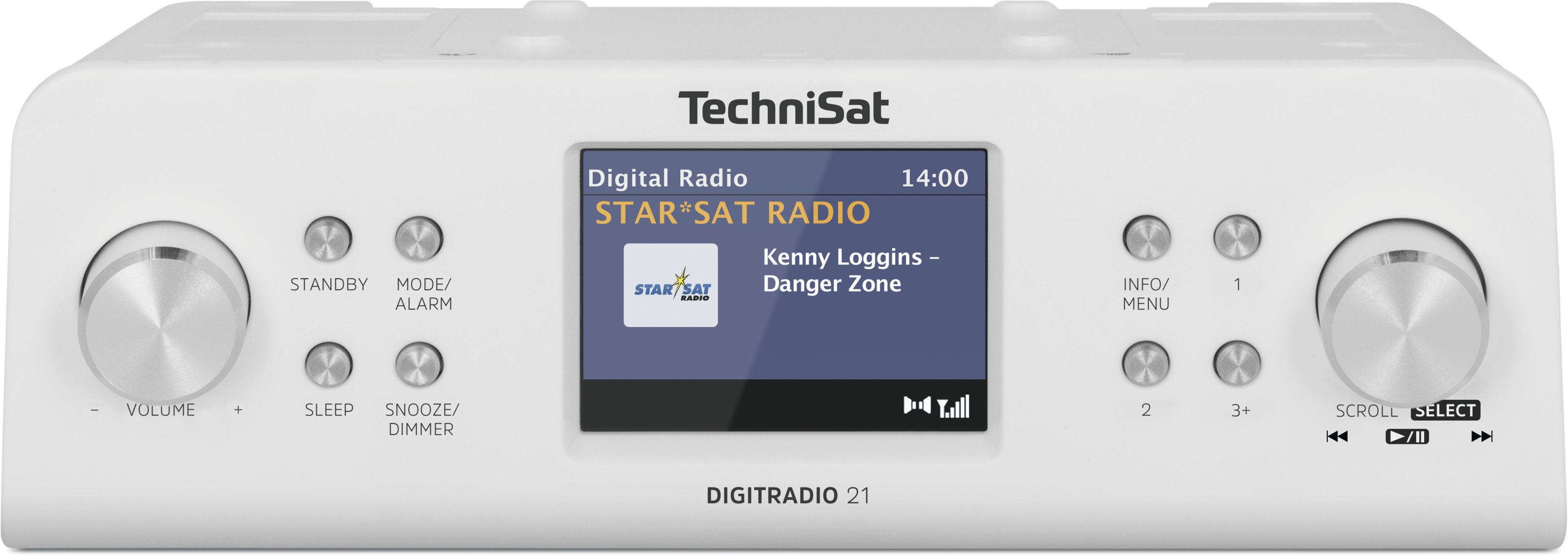 TechniSat DigitRadio 21 Personale Digitale Bianco [0001/3964]