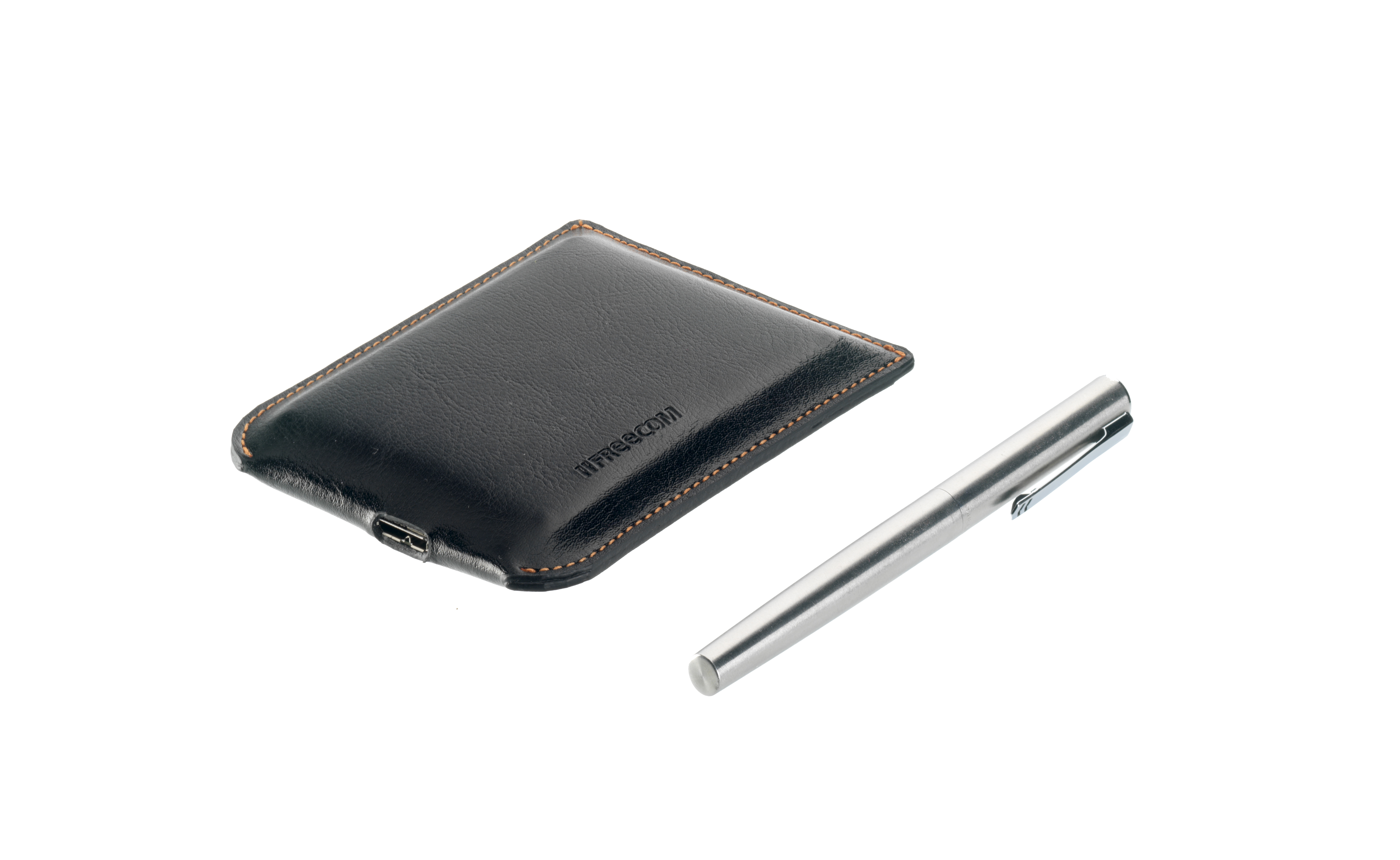 Hard disk esterno Freecom Mobile Drive XXS Leather disco rigido 500 GB Marrone [56056]