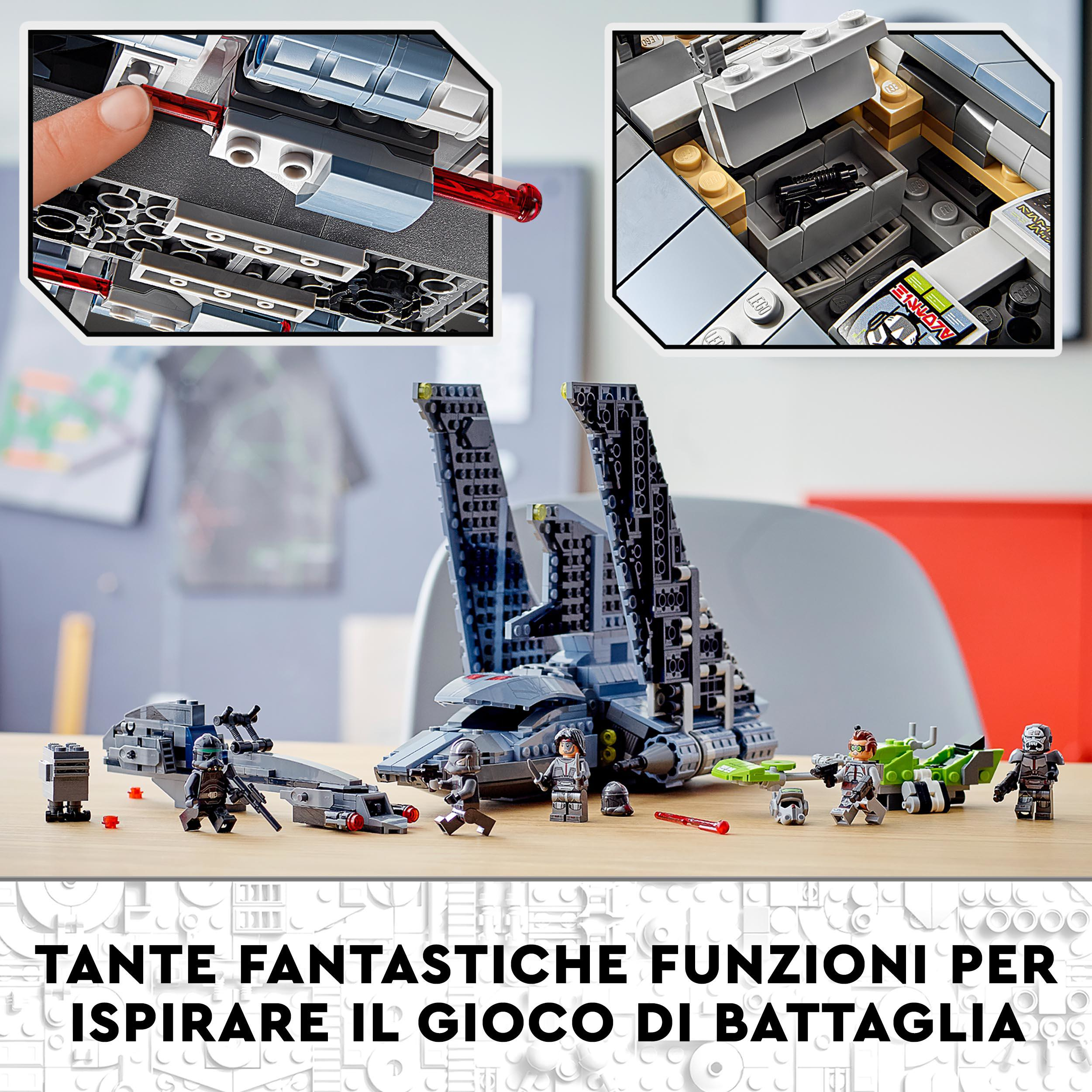 LEGO Star Wars Shuttle di attacco The Bad Batch [75314]