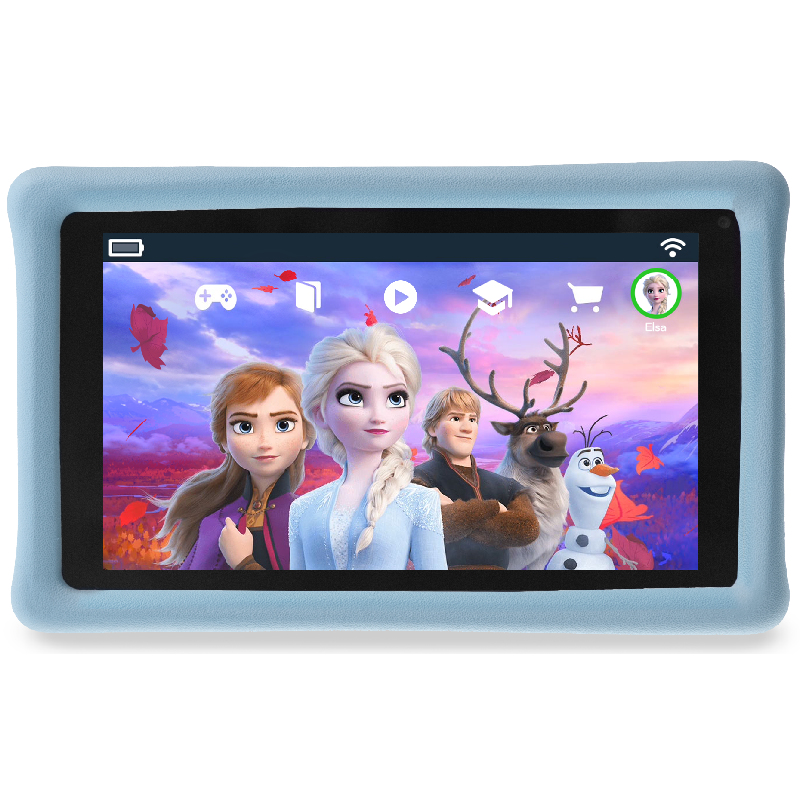 Tablet per bambini Pebble Frozen 2 16 GB Wi-Fi Nero [PG915420E]