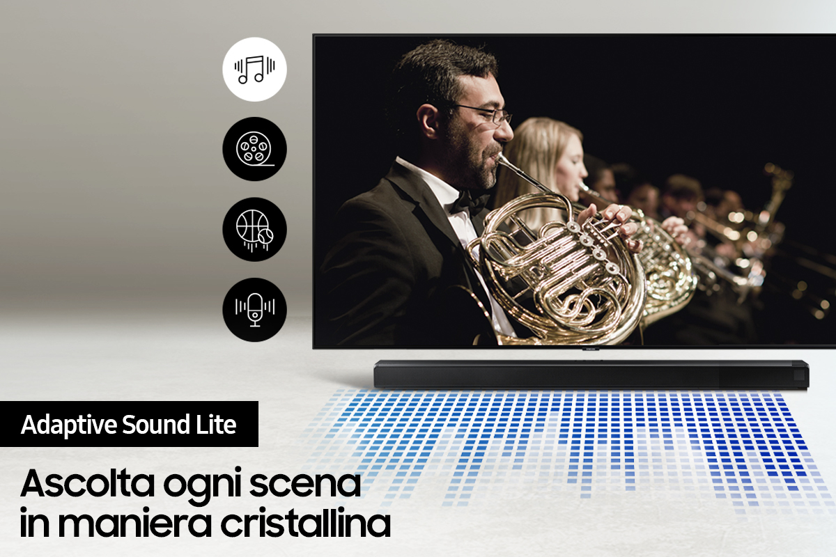 Altoparlante soundbar Samsung HW-A450 Nero 2.1 canali 300 W [HW-A450/ZF]