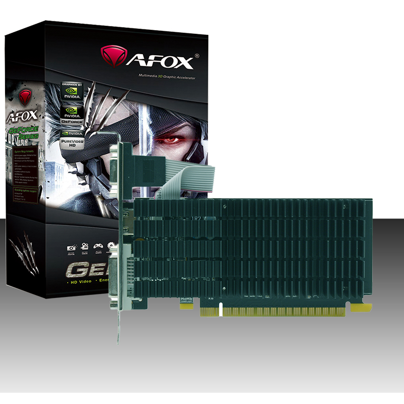 AFOX AF710-2048D3L5 scheda video NVIDIA GeForce GT 710 GDDR3 [AF710-2048D3L5]