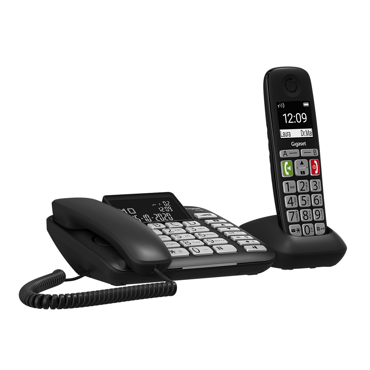 Gigaset DL780 Plus Telefono analogico/DECT Identificatore di chiamata Nero [S30350-H220-R101]