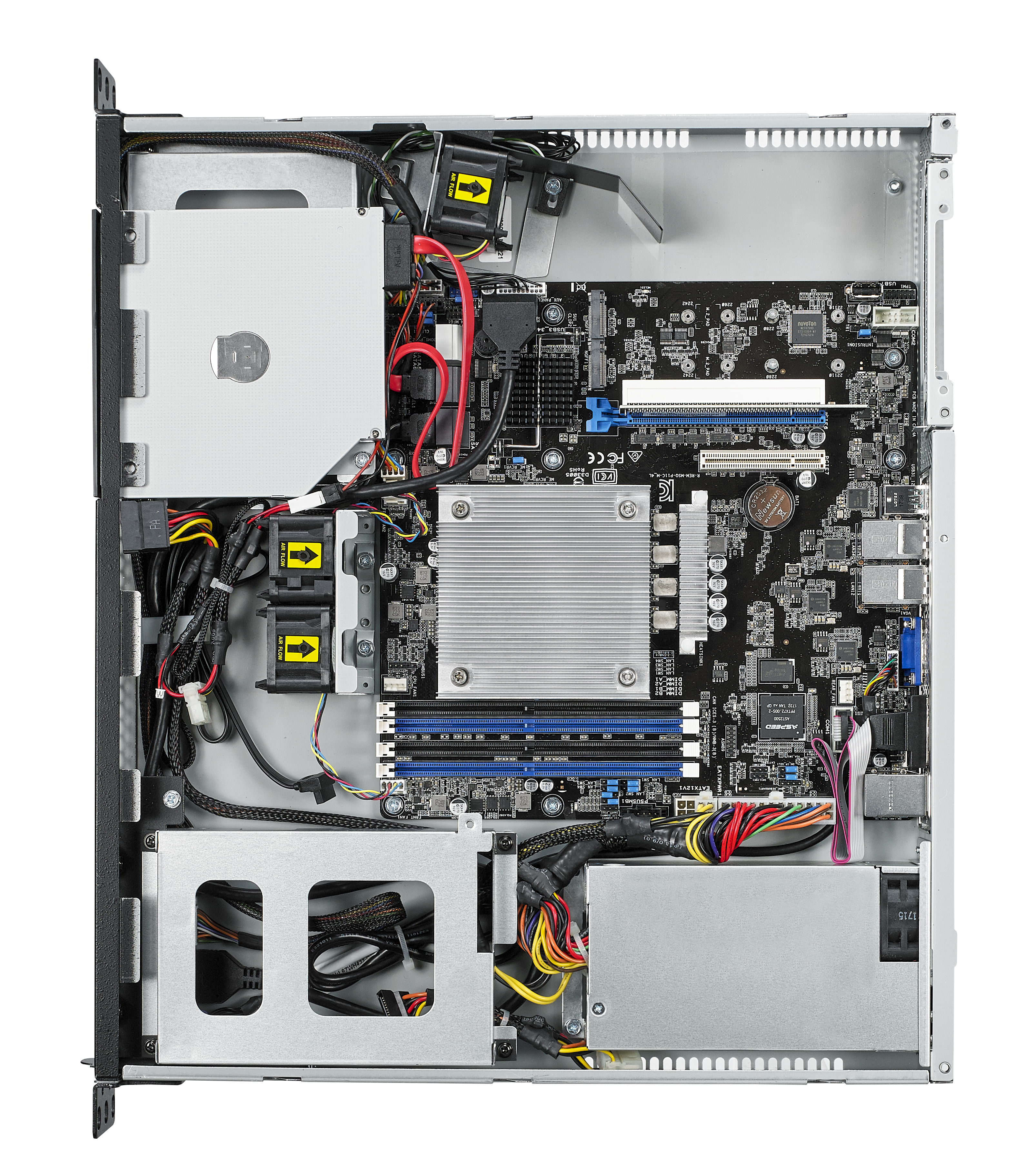 ASUS RS100-E10-PI2 Intel C242 LGA 1151 (Presa H4) Rack (1U) Nero, Metallico [90SF00G1-M01440]