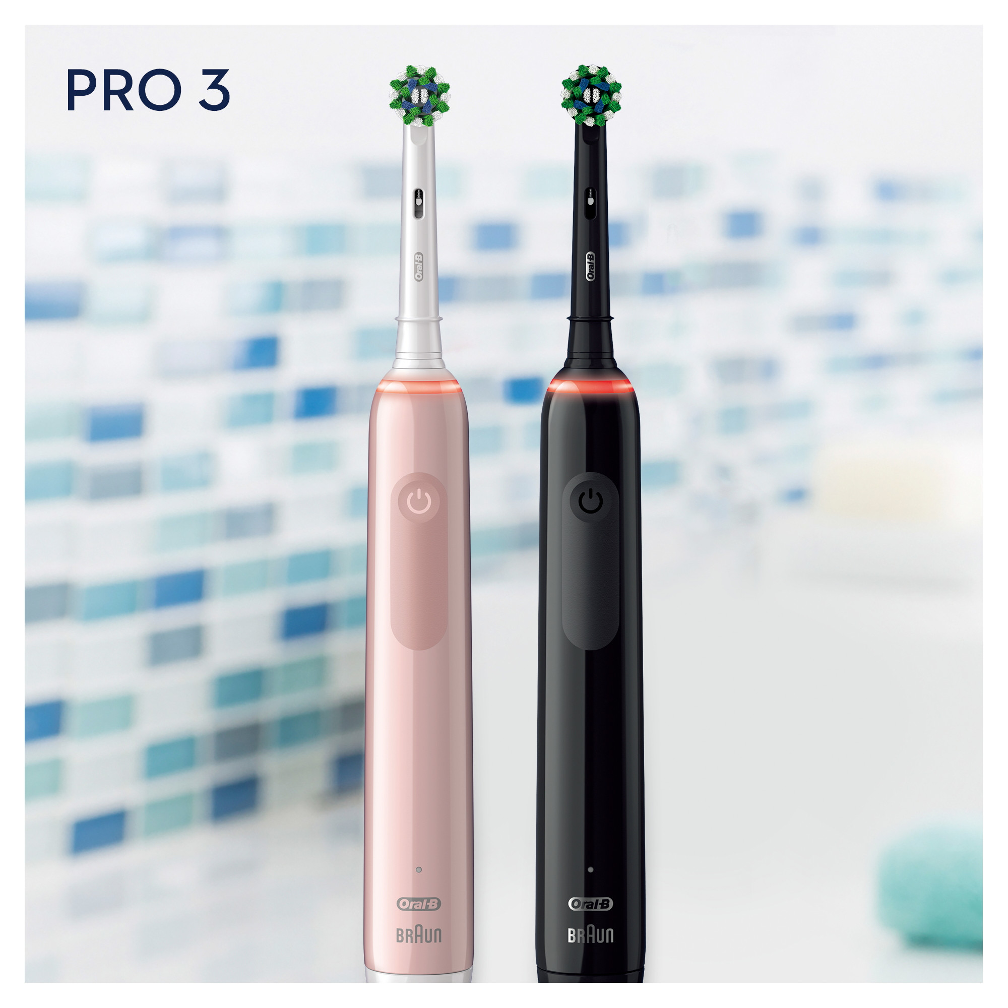 Oral-B PRO 80332427 spazzolino elettrico Adulto Nero, Blu [80332427]