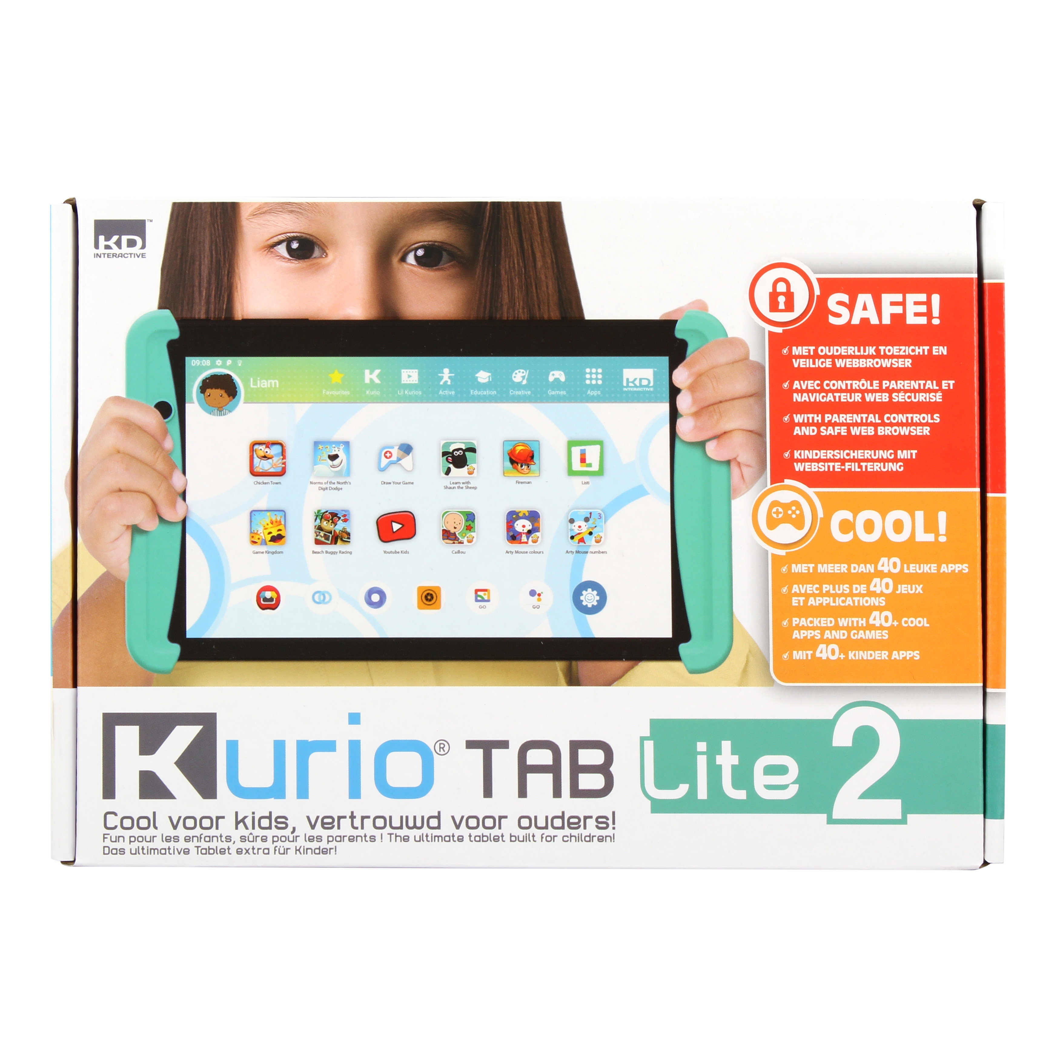 Tablet per bambini Kurio Tab Lite 2 - Green Verde [C21172]