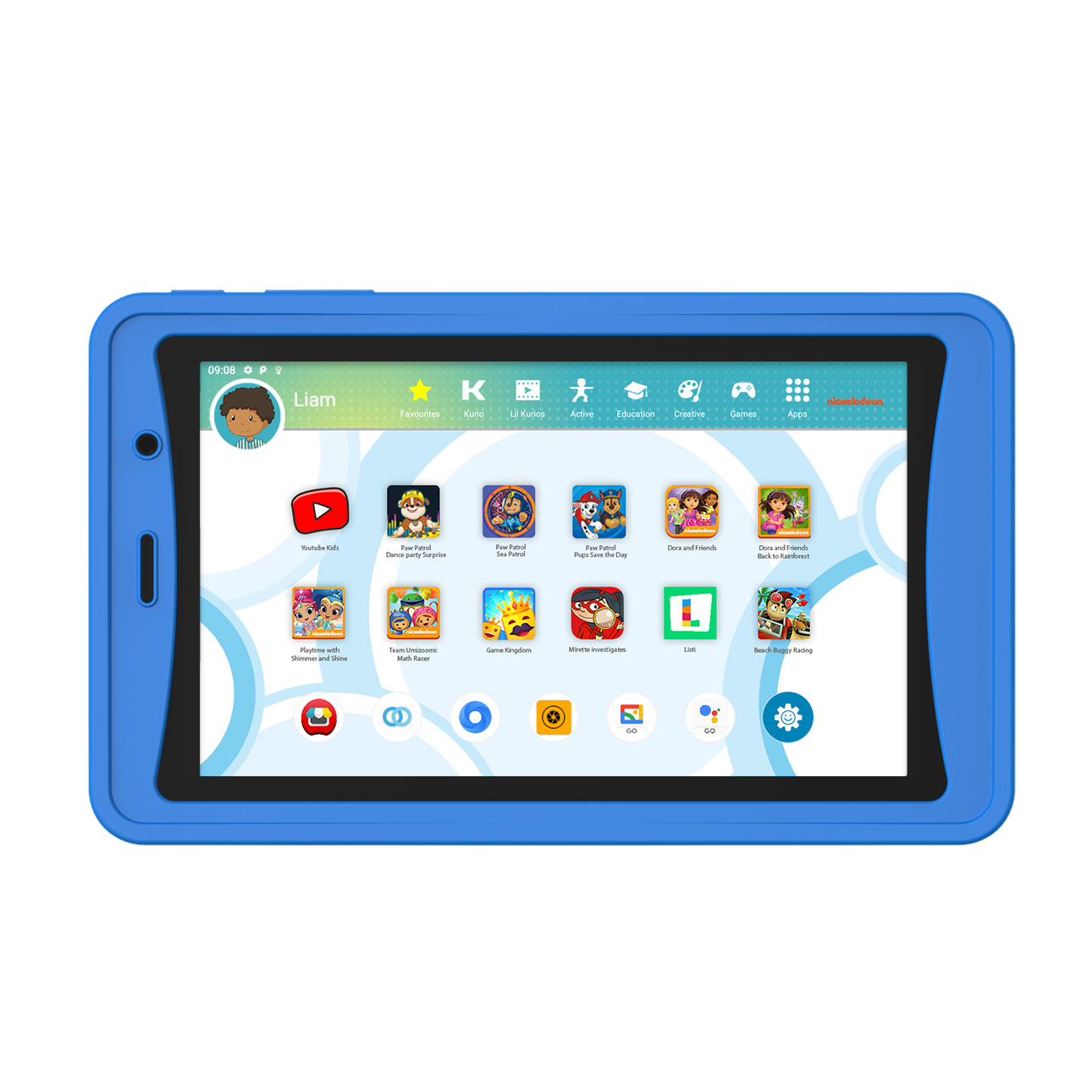 Tablet per bambini Kurio Tab Ultra 2 - Nickelodeon Blue Blu [C21174]