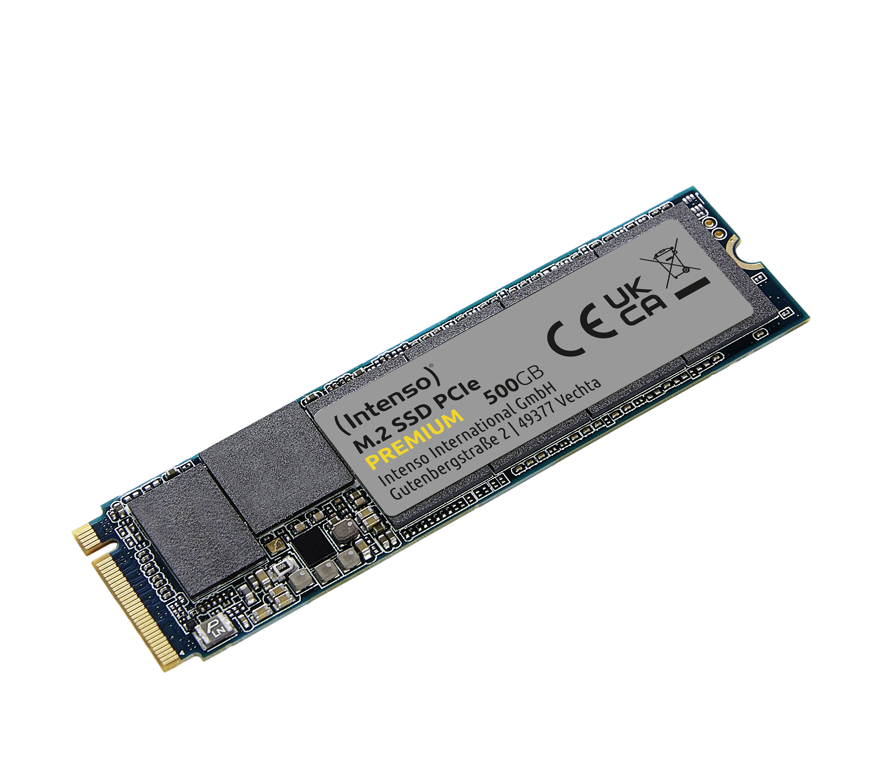 Intenso SSD 500GB Premium M.2 PCIe PCI Express 3.0 NVMe [3835450]