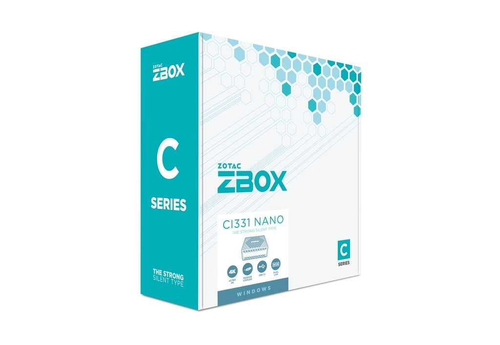 PC/Workstation Zotac ZBOX nano CI331 N5100 mini PC Intel® Celeron® N 4 GB DDR4-SDRAM 120 SSD Windows 10 Pro Nero [ZBOX-CI331NANO-BE-W3C]