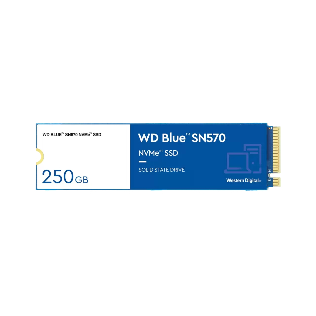 SSD Western Digital WD Blue SN570 M.2 250 GB PCI Express 3.0 NVMe [WDS250G3B0C]
