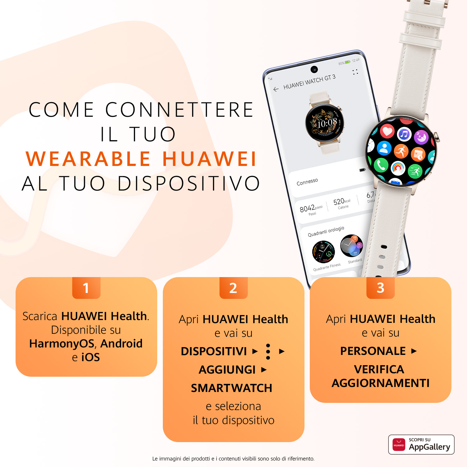 Smartwatch Huawei WATCH GT 3 3,35 cm (1.32