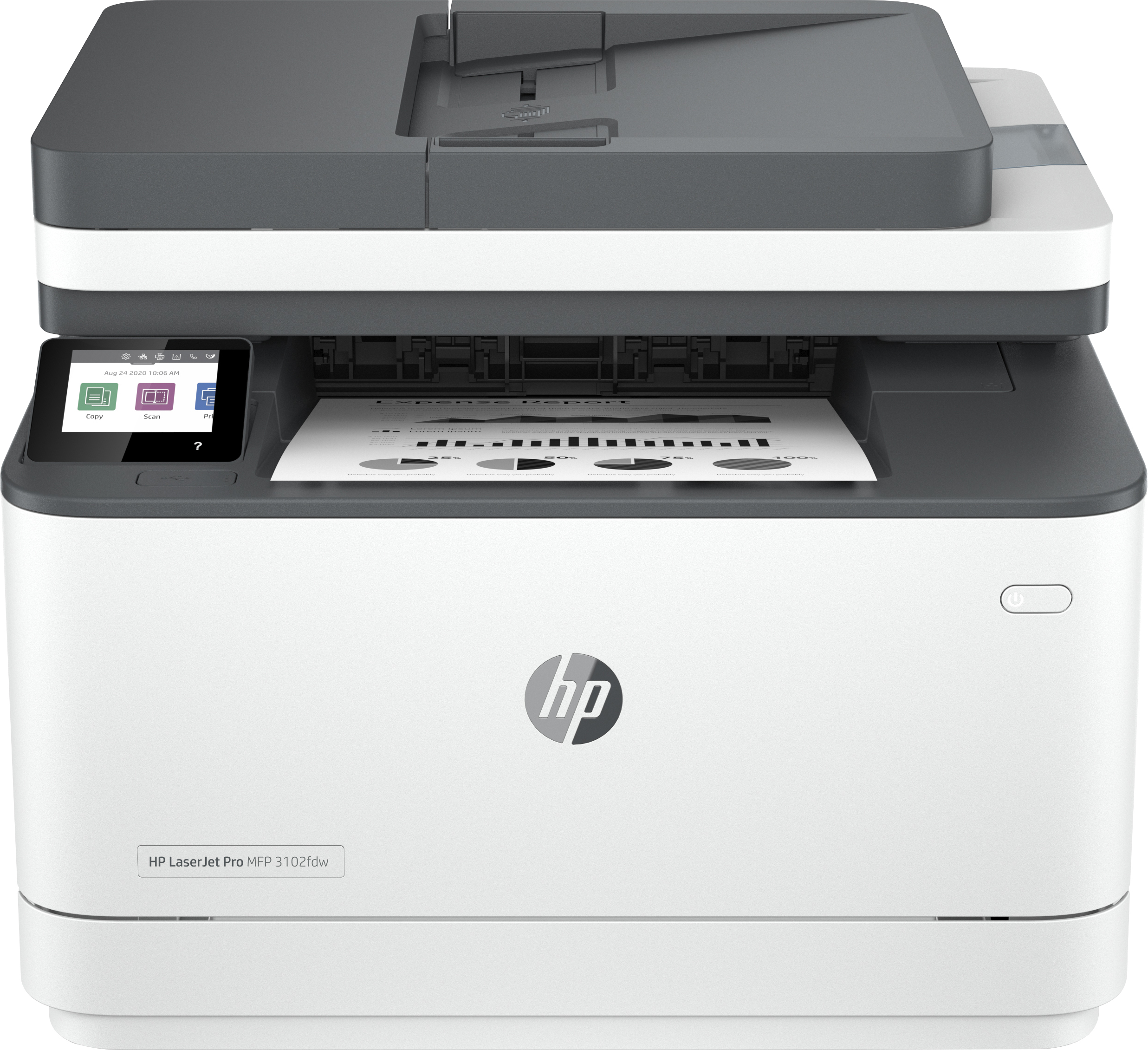HP LaserJet Pro Stampante multifunzione 3102fdw, Bianco e nero, per Piccole medie imprese, Stampa, copia, scansione, fax, Stampa fronte/retro; Scansione verso e-mail; su PDF [3G630F#B19]